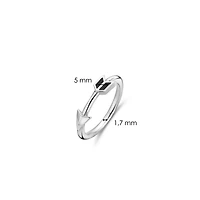 Black Onyx Arrow Ring