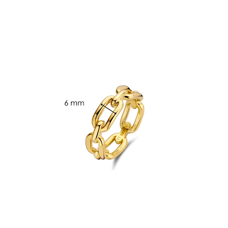 Minimalist Link Golden Ring