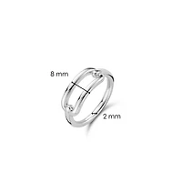 Paperclip Silver Ring