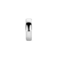 Smooth Feeling Silver Ring
