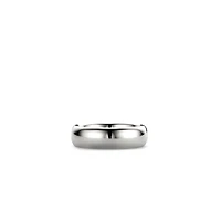 Smooth Feeling Silver Ring