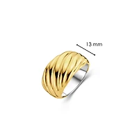 Wide Wave Golden Ring