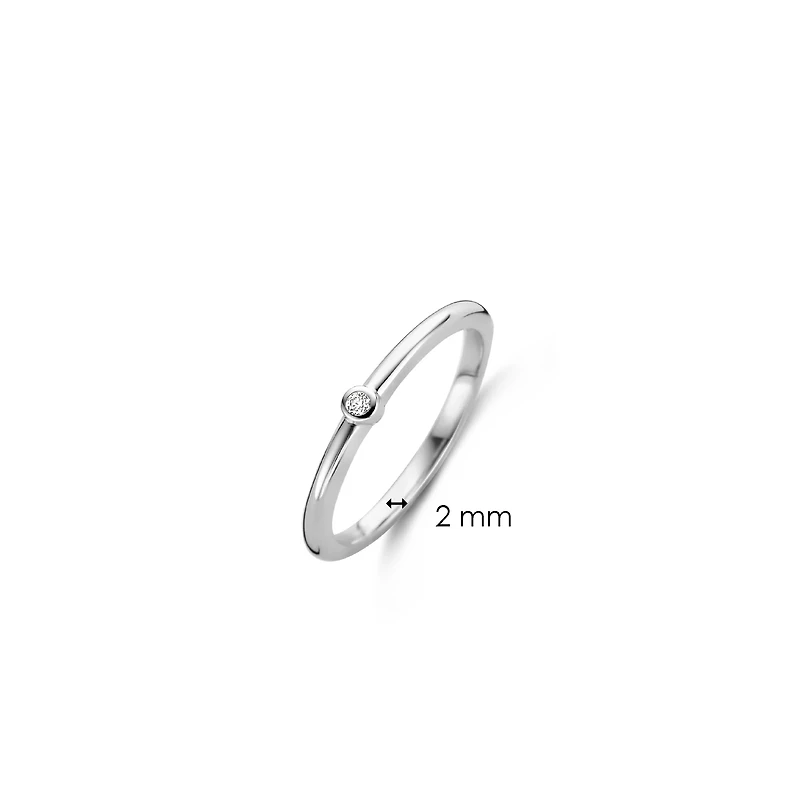 Bezel Zirconia Ring