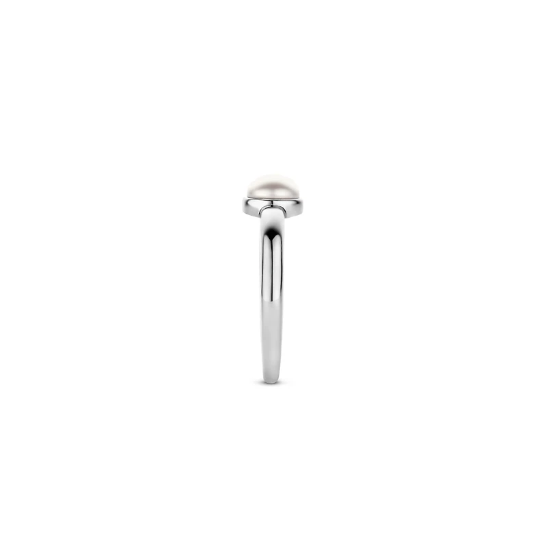 Feeling Pearly Silver Ring