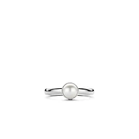 Feeling Pearly Silver Ring