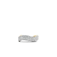 Wave Pave Ring