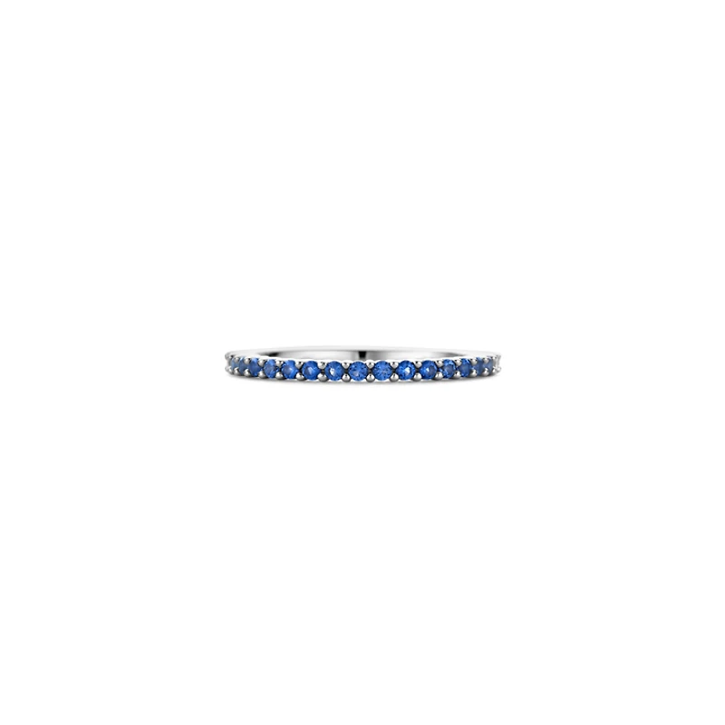 Blue and Clear Ring