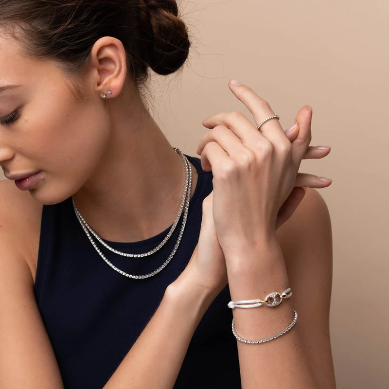Dash of Sparkle Clear Ring