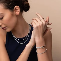 Dash of Sparkle Clear Ring