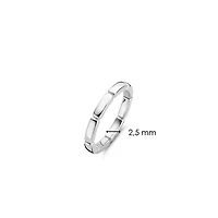 Link Single Silver Ring