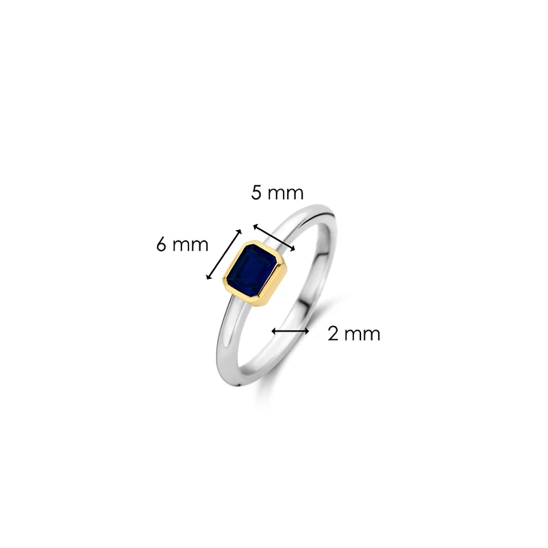 Blue Gem Petit Ring