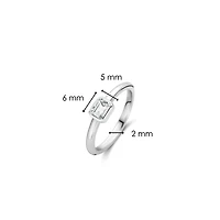 Clear Gem Petit Ring