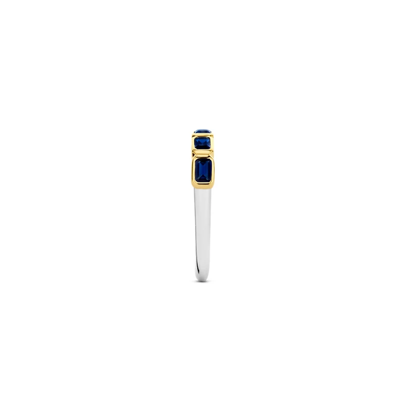 Blue Gem Stackable Ring