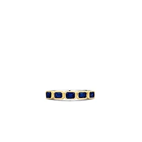 Blue Gem Stackable Ring