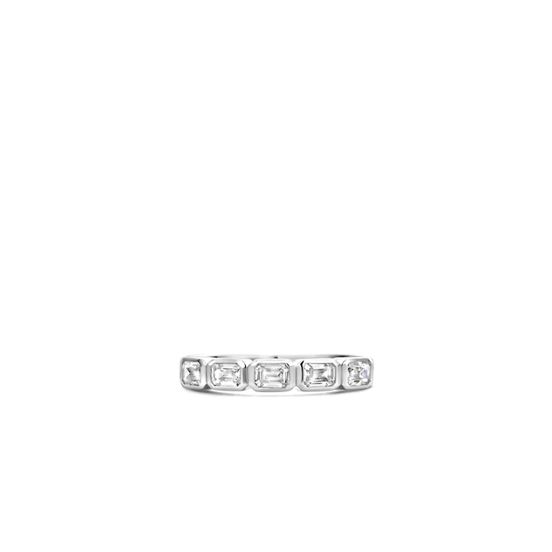 Clear Gem Stackable Ring