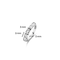 Clear Gem Stackable Ring