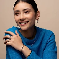 Parallel Golden Stackable Ring