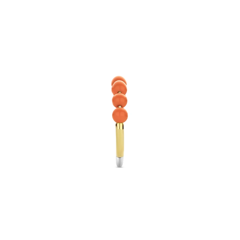 Beady Orange Ring