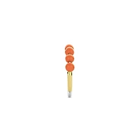 Beady Orange Ring