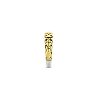 Padded Thin Golden Ring