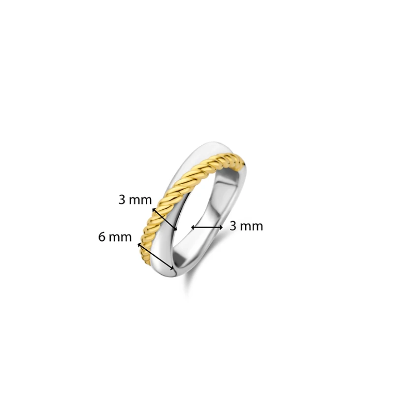 Quartz Crossover Ring