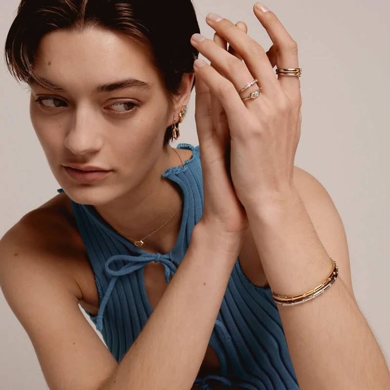 Celestial Peach Small Ring