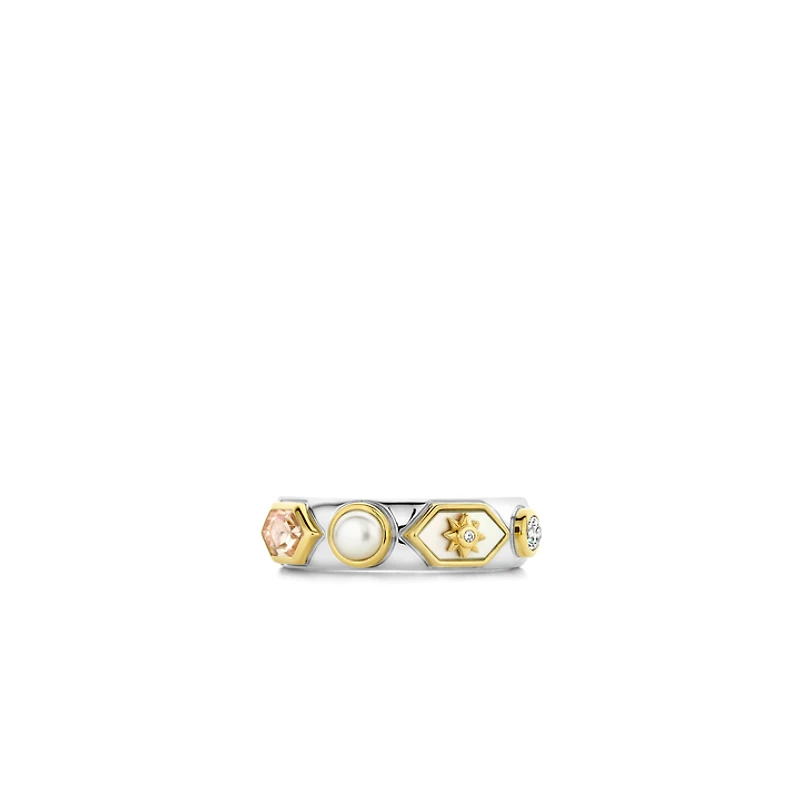 Celestial Peach Stellar Ring