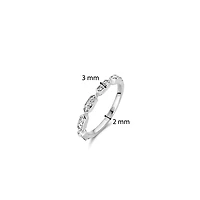 Reflections Pave Ring