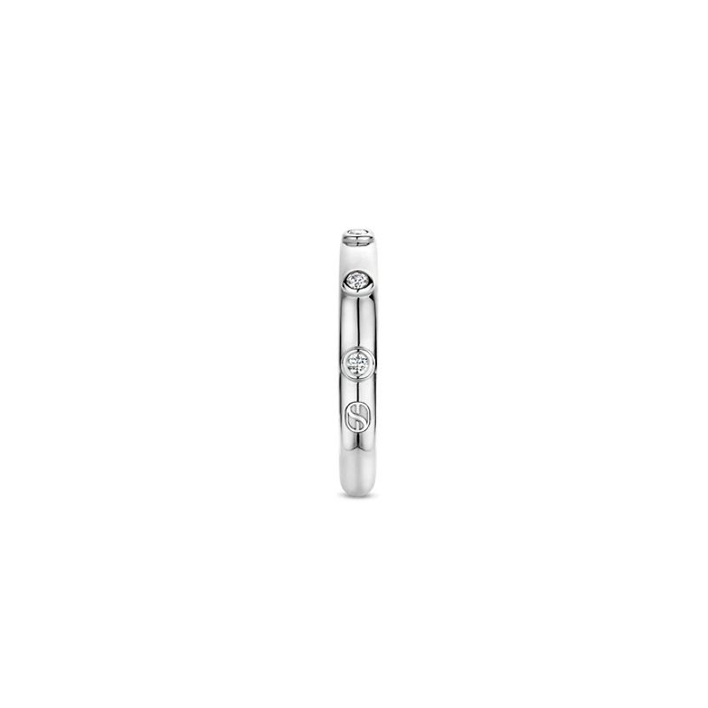 Spots Silver Ring