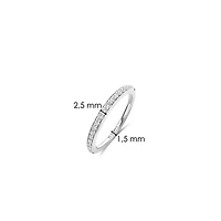 Thin Silver Sparkle Ring