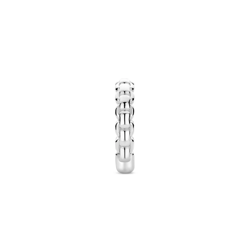 Box Chain Silver Ring