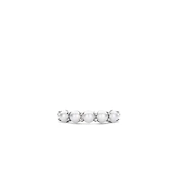 Pearl Cluster Silver Ring