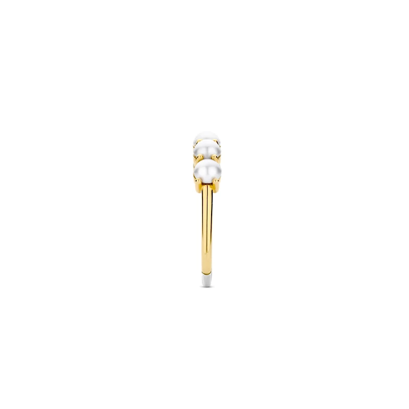 Pearl Cluster Golden Ring