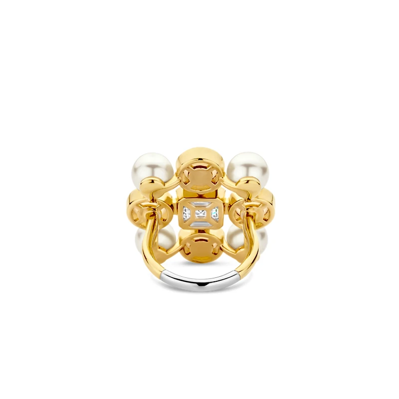 Pearl Cluster Large Ring