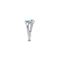Tropical Turquoise Double Stone Ring