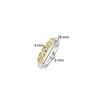 Asscher Zirconia Ring