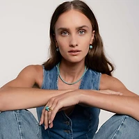 Cushion Turquoise Large Ring