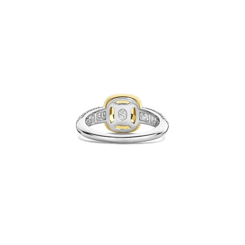 Cushion Yellow Ring