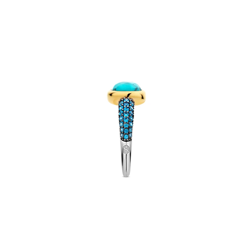 Cushion Turquoise Small Ring