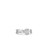 Safety Pin Sparkle Ring