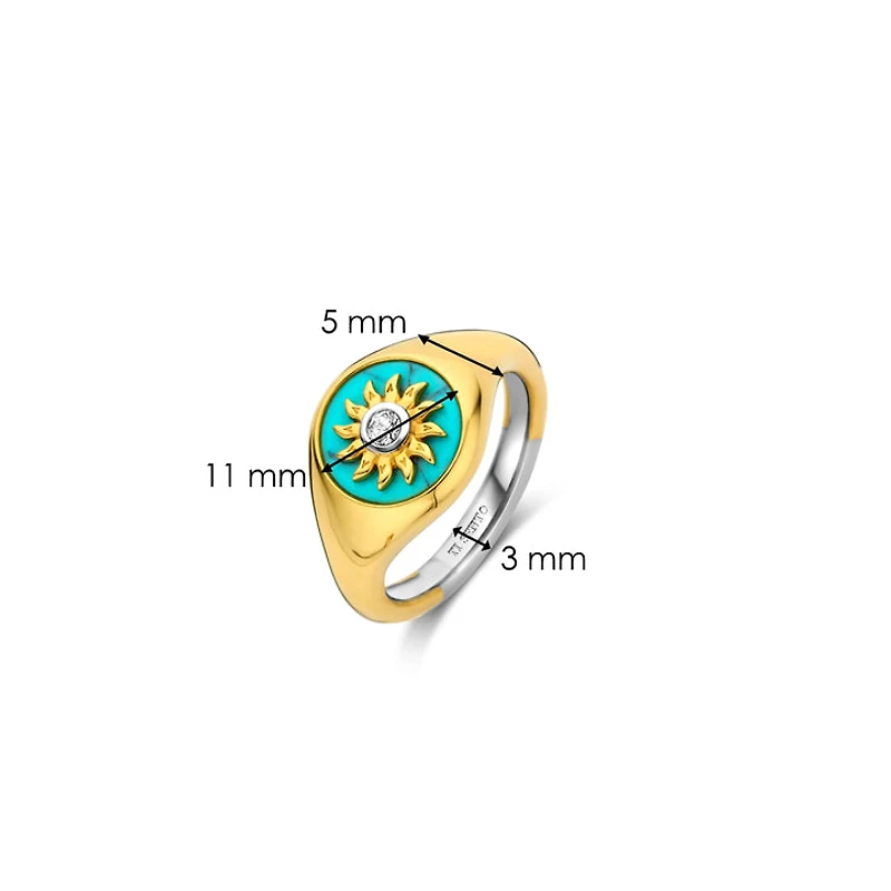 Tropical Turquoise Ring