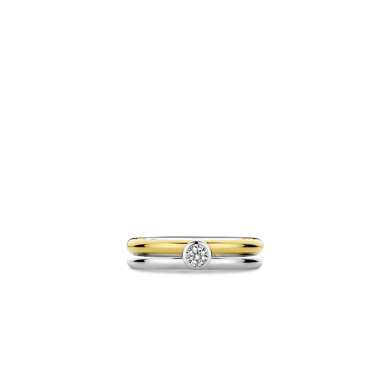 Allure Two Tone Ring