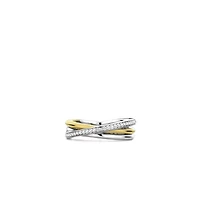 Entwined Two Tone Ring