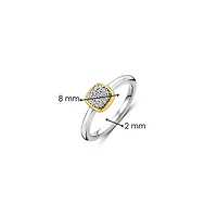 Pave Cushion Ring