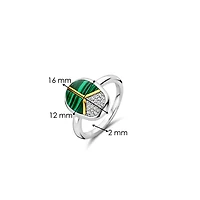 Amulet Scarab Malachite Ring
