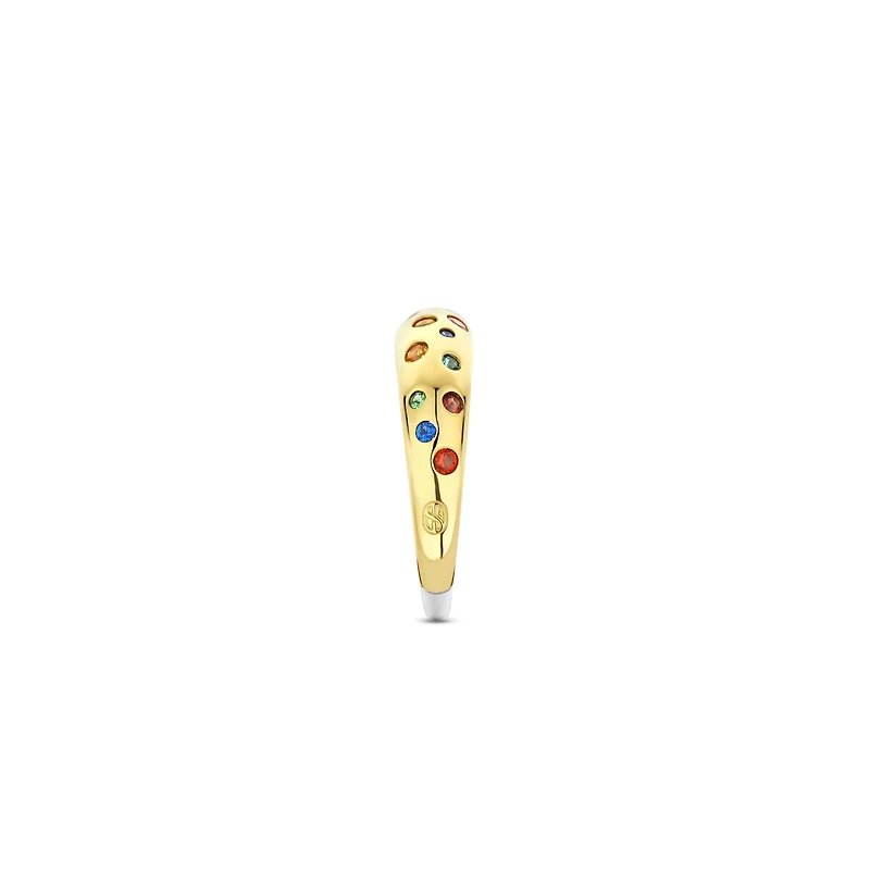 Harmonious Rainbow Thin Ring