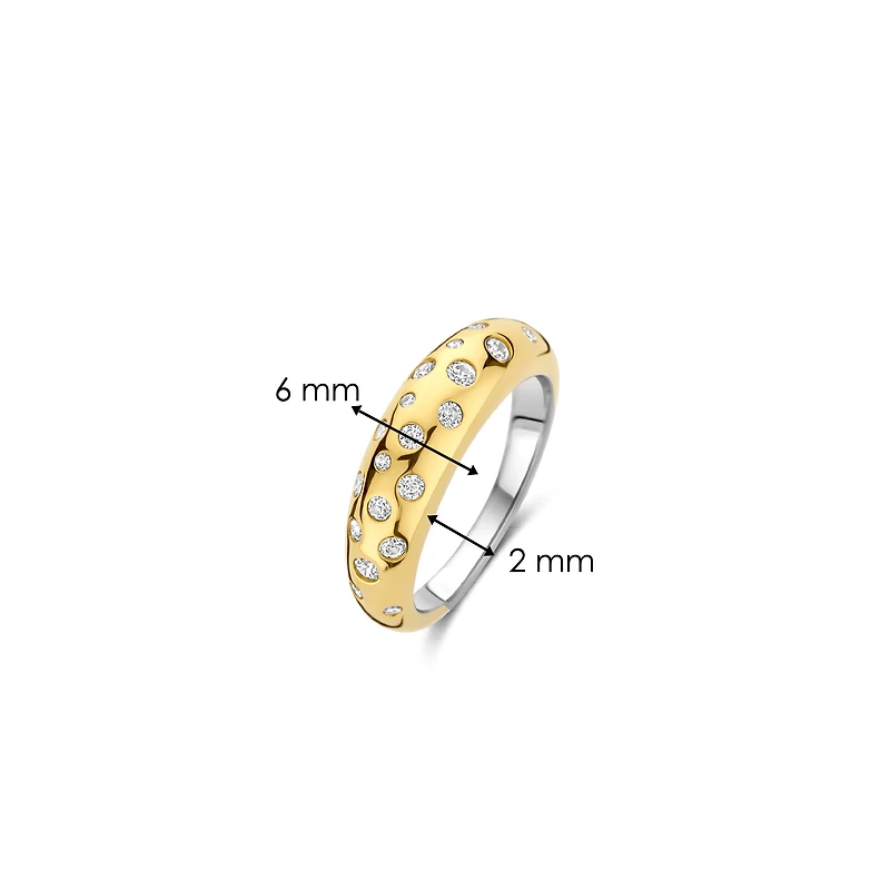 Harmonious Clear Thin Ring