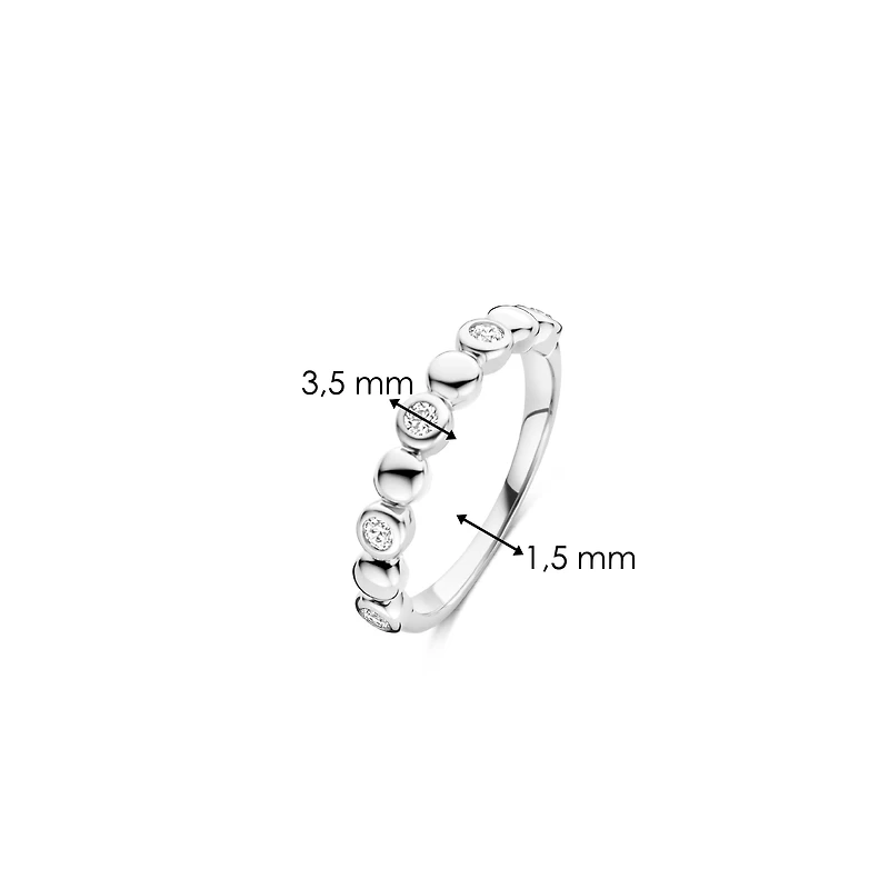 Drops Silver Ring