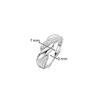 Twist Pave Ring