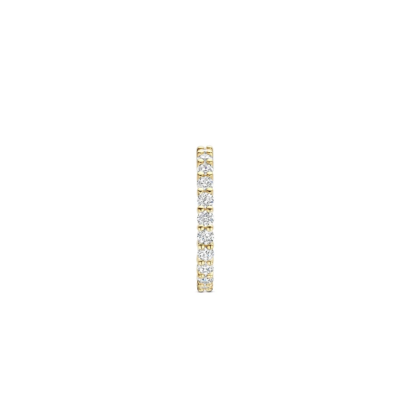 Classic Eternity 2.5MM Zirconia Golden Ring